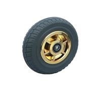 Ruedas, 1 pieza de 8 pulgadas, ruedas silenciosas de goma resistentes, de una sola pieza, de empuje plano