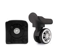 Ruedas, 2 Piezas en un Juego de Ruedas de Repuesto, reemplazo de Ruedas de Equipaje, Equipaje Giratorio de Bricolaje, Rueda silenciosa, reemplazo de Maleta, reparación de Ruedas, Piezas giratorias