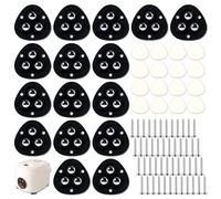 Ruedas adhesivas,Mini Ruedas Adhesivas Giratorias - Perfectas Para Mover Muebles, Electrodomésticos Pequeños y Más - Duraderas y Flexibles Ruedas Giratorias Pequeñas Para Muebles