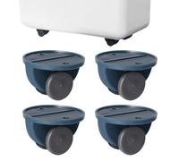Ruedas adhesivas, ruedas pequeñas y autoadhesivas, mini ruedas, pequeñas para proyectos, 4 poleas pegajosas, ruedas de polea de muebles para cartón móvil