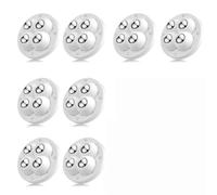 Ruedas autoadhesivas, Self Adhesive Caster Wheels Furniture Casters(8pcs-white)