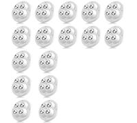 Ruedas autoadhesivas, Self-Adhesive Casters Heavy-Duty Double Ball Bearings(16pcs-white)