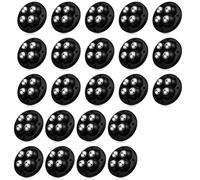 Ruedas autoadhesivas, Self-Adhesive Casters Heavy-Duty Double Ball Bearings(24pcs-black)