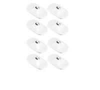 Ruedas autoadhesivas, Self Adhesive Swivel Casters Stainless Steel White 360 Degree(White-8pcs)