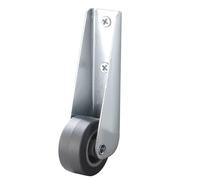 Ruedas Castor-Trolley Swivel Trolley Caster | Ruedas de de larga duración | Capas giratorias y silenciosas | Fiables ruedas de montaje lateral para muebles, carros, bancos de trabajo y mo