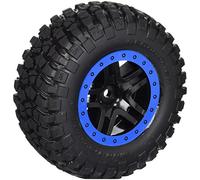 ruedas completa montées / CONJUNTO pegada sobre llantas negras sct - TRAXXAS - TRX5883A