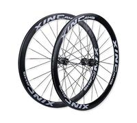 Ruedas con Freno De Disco 700C*23-35C Juego De Ruedas De Cubierta De Bici De Carretera Llanta De Doble Pared De 40mm, Liberación Rápida De 100/135mm, Casete De 7-12 Velocidades