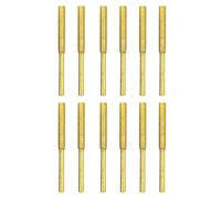 Ruedas de afilado plateadas titanio, limas de motosierra para afiladoras de motosierra eléctricas,Kit de afilado de motosierra de alta dureza 4 mm/4,8 mm/5,5 mm | Kit de afilado de motosierra de alta