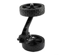 Ruedas de apoyo ajustables para desbrozadora, accesorios de desbrozadora rastreables, ruedas de altura ajustable para cortador de grava y cortador de brochas, carcasa de plástico resistente en color