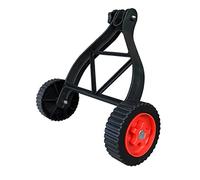 Ruedas de Apoyo para Desbrozadoras, Adecuadas para Desbrozadoras de árboles de 25-28 Mm, Cortadora de Césped Auxiliar para Desbrozadora, negro