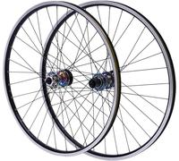 Ruedas De Bicicleta De Montaña, 26/27.5/29 Pulgadas 7-12 Velocidades Llantas De Aleación De Aluminio, Rueda Delantera Y Trasera De Liberación Rápida, Double Six-Hole Disc C,29inch