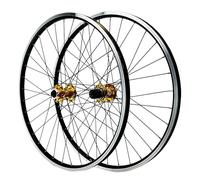 Ruedas de Bicicleta MTB Juego de Ruedas 26/27,5/29 Pulgadas Aleación de Aluminio Llantas de Doble Pared Juego de Ruedas QR Ruedas Delanteras 2 traseras 4 rodamientos sellados Freno
