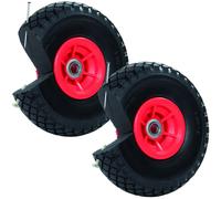 Ruedas de Carretilla Mano A 260x85MM 3.00-4 PU Carro Sacos Repuesto Neumático