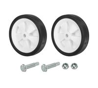 Ruedas de compresor de aire de 6", 2 piezas de repuesto de rueda de compresor de aire universal con orificio de 0,5" de diámetro for una fácil movilidad, color(Blue,6 Inch)