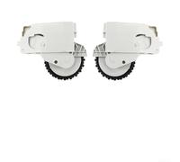 Ruedas de conducción de repuesto para Xiaomi para Mijia Stytj01zhm y para Dreame F9 Robot Aspirador ABS Ruedas de aleación izquierda derecha par negro (izquierda)