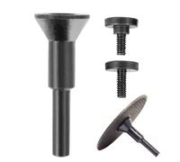 Ruedas De Corte Monte Mandage - Adaptador De Herramienta Giratorio, Fijación De Trituradora De Precisión | Eje Pesado Portátil, Conector De Chuck Universsal, Soporte Para Discos De