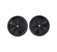 Ruedas de entrenamiento para bicicletas infantiles con neumáticos de goma que no dejan marcas y marco para mejorar la estabilidad de conducción y reducir accidentes (blanco)