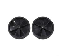 Ruedas de entrenamiento para niños para bicicletas con función de funcionamiento silencioso y materiales resistentes para una experiencia de conducción más segura y tranquila (negro)