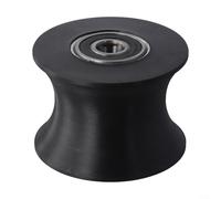 Ruedas de guía elípticas, suave pedaleo elíptico rodillo de pierna deslizante polea de rueda para accesorios de máquina de ejercicio, 70X51x17mm