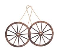 Ruedas de Madera Vintage 7, 87 Pulgadas, Decoración Rústica