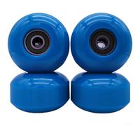 Ruedas de monopatín, 52x32mm 95A PU con rodamientos ABEC-9, diseño de doble balancín para tablas de doble patada (K)