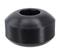 Ruedas de monopatín de 52 mm 95A de poliuretano duro para Street Park Cruising de alta elasticidad resistente al desgaste suave paseo azul negro rojo (negro)