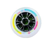 Ruedas De Patines Velocidad En Línea 85A Alta Elasticidad, 8 Uds., for Carreras Pista Interior, Buen Rebote, Buena Capacidad Agarre, Neumáticos PU Para Patin(90mm)