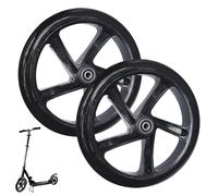 Ruedas de patinete de 200 mm: 2 piezas de neumáticos de patinete, ruedas de repuesto para patinete con rodamientos ABEC-9, ruedas antideslizantes para patinete, para la mayoría de patinetes y