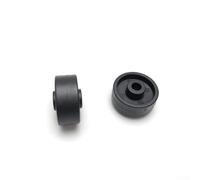 Ruedas de plástico de 29 mm con agujero central de 8 mm para montaje en estantes de muebles de equipos de fitness y carros de transporte de juguetes