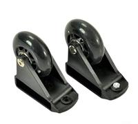 Ruedas de PU para escaleras telescópicas que ofrecen estabilidad constante durante las tareas de retracción y posicionamiento de extensión