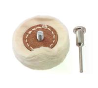 Ruedas de pulido (blancas) para acero inoxidable/madera/cerámica/tela. Almohadilla de pulido. Cepillo