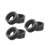 Ruedas de repuesto antideslizantes compatibles con iRobot Braava Jet M6 6110 6012 6112 6113 Ultimate Wi-Fi Connected Robot Mop Parts(3set)