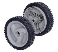 Ruedas de repuesto para cortacésped de empuje frontal, 2 ruedas de 8 pulgadas de diámetro para cortacésped modelos 583719501 y 532402657