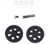 Ruedas de repuesto para equipaje de 60 x 11 mm, resistentes al desgaste, de PU, para maletas, ruedas de repuesto, ruedas dobles para equipaje