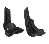 Ruedas de repuesto para maleta de equipaje, kit de reparación de ruedas de carrito con ruedas de plástico de alta resistencia para ruedas de maleta para piezas de repuesto, juego de rodillos