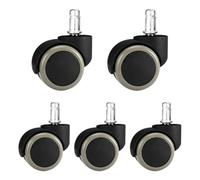 Ruedas de repuesto para maletas, ruedas giratorias, ruedas de repuesto para sillas de oficina, ruedas de repuesto, accesorios de repuesto para ruedas de viaje silenciosas, gris, talla única