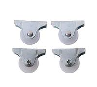 Ruedas de repuesto para muebles de plástico de 25 mm de diámetro, 4 unidades