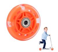 Ruedas de repuesto para scooter, 1 unidad de rueda LED Flash de 80 mm, mini Maxi Micro Scooter Skate, luces intermitentes, traseras, ABEC-7, 80 mm, para niños y jóvenes, patinaje en interiores y