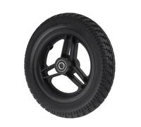 Ruedas de repuesto para silla de ruedas lvifloae, ruedas giratorias eléctricas sin inflado, poliuretano 6001, orificio de cojinete de 12 mm, 10 pulgadas, 10 x 2 pulgadas