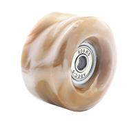 Ruedas de Rodillos: Accesorios de Doble, reemplazo de Patinaje cuádruple de 58 mm x 32 mm con rodamientos, diseño Duradero de Color Mixto | Ruedas de actualización de Patinaje Interior