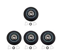Ruedas De Rodillos De Soporte De Tambor De Secadora De 4 Piezas, Compatibles Con Whirlpool, W10314173 Wpw10314173 AP6019303 Secadora Lavadora Reemplazar Con Piezas De 3 Anillos