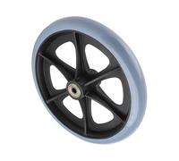 Ruedas delanteras para sillas de ruedas de 8 pulgadas para Silla de Ruedas Accesorio Ruedas de TPR Antideslizantes para Discapacitados Ruedas de Repuesto para Sillas de Ruedas, Andadores