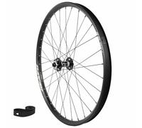 Ruedas Delanteras Y Traseras De Bici De Montaña XC/DH 26" 27.5" 29" Juego De Ruedas Boost De Eje Pasante 15x110/12x148mm, Llanta De Doble Capa, 7-12 Velocidades, Freno De Disco(Black-15 * 110,27.5")