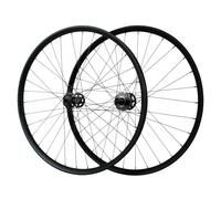 Ruedas Delanteras Y Traseras De Montaña 27.5" 29" Llanta De Doble Capa Eje Pasante Boost Trail/Am/DH Juego De Ruedas De Cubierta, Casete De 7-12 Velocidades, 360 Clics(29"-Black,F110 R148)