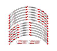 Ruedas Delanteras Y Traseras Motocicleta Borde Exterior Pegatina para Llanta Calcomanías Rueda Rayas Reflectantes para B&MW C650 Sport (Color : 7)