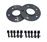 Ruedas Espaciadores 2 Espaciadores De Rueda Coche para X3 para X5 para X6 Y Z3 Centrados En El Cubo 5x4.5 5x120 72.6 10 Pernos Cónicos De 12x1.5 Adaptador Espaciador Rueda(10mm Black)