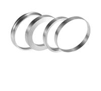 Ruedas Espaciadores 4 Anillos Céntricos Buje Coche Espaciador Central Para Rueda Diámetro Exterior: 75mm 72.1mm Diámetro Interior: 54.1mm 56.1mm 60.1mm 64.1mm 67.1mm Adaptador Espaciador Rueda(75-57.1