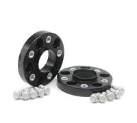 Ruedas Espaciadores Adaptador Espaciador de Rueda de Coche 2 Piezas 25 30 35 40 45mm M12*1.5 PCD 5x112 CB 66.5mm para C209 C124 C126 R107 R129 R170 R171 S202 Adaptador Espaciador Rueda(2PCS 55MM)