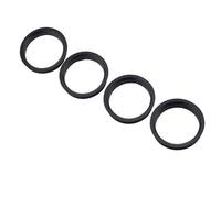 Ruedas Espaciadores Juego 4 Anillos Centrales Universales Cubo Rueda Coche ABS 73.1 A 67.1 Mm Diámetro Exterior 73.1 Mm Diámetro Interior Y 67.1 Mm Diámetro Interior Adaptador Espaciador Rueda(67.1-66