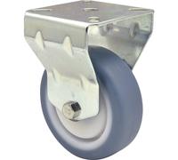 Ruedas fijas para aparatos DELUXE Wagner, Ø ruedas 75 mm, UE 4 unid.